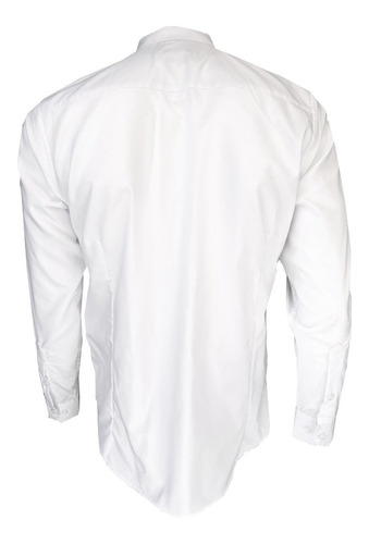 Imagen 3 de 3 de Camisa Manga Larga De Cuello Mao Para Hombre