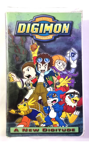 Digimon A New Digitude Pelicula Formato Vhs 2001 Importada