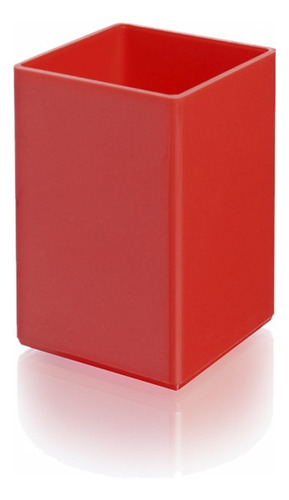 19 Portalápices Cubo Rojos