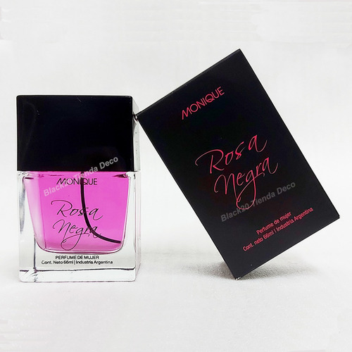 Perfume Rosa Negra - Monique 66ml.