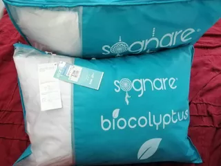 2 Almohadas Sognare Biocalyptus Estándar Suave Oferta