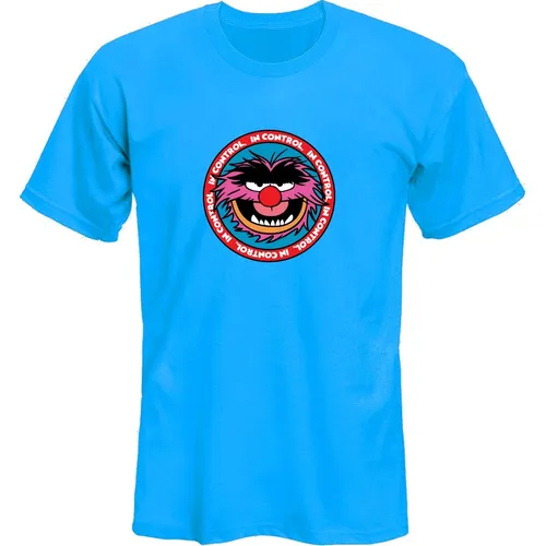 Remeras The Muppets Animal Celeste Retro *mr Korneforos*