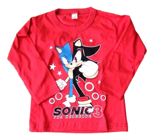 Camiseta Remera Manga Larga Nene Niño Promocion