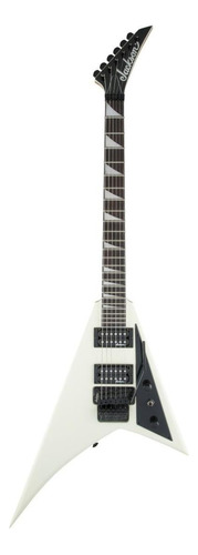 Guitarra eléctrica Jackson JS Series Rhoads JS32 de álamo ivory brillante con diapasón de amaranto