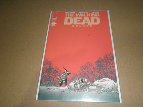 The Walking Dead Deluxe #8 Variante Image Ingles A Color (Usado)