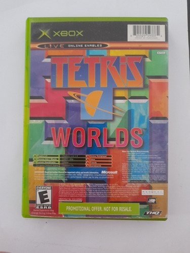 Star Wars Clone Wars Y Tetros Worlds Xbox Clasico Original (Usado)
