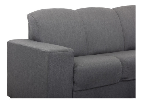 Sofa Esquinero Juego De Living Sillon Marron Leblon