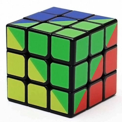 Cubo Rubik Rainbow 3x3 Original Z Cube + Lube + Base