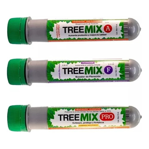 Promo Kit Treemix 45ml Vege/preflora/flora Pro+a+f+regalo