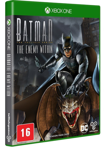 Batman The Enemy Within Xbox One Novo, Lacrado, Mídia Física