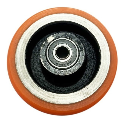 Imagem 3 de 3 de Roda De Apoio Da Empilhadeira Pt16 C/ Rolamento