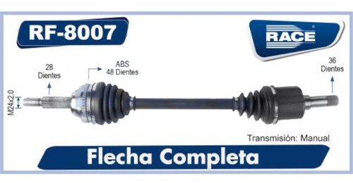 Flecha De Velocidad P/ Ford Transit 08/10 2.2l L4 Diesel