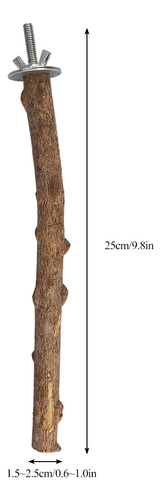 Soporte Natural De Madera De Pájaro, Soporte Para Moler, Per