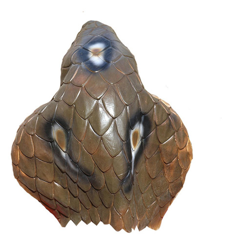2 Máscara De Serpiente De Látex, Accesorio Para Sombreros