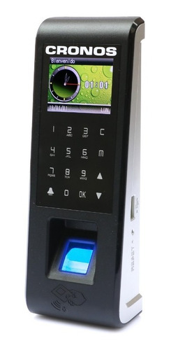 Imagen 6 de 10 de Reloj Cronos Kit1 Fichar Huella Control Horario Accesos Soft