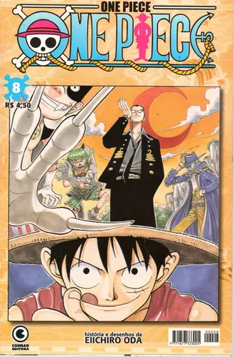 One Piece N° 08 - 114 Páginas Em Português - Editora Conrad