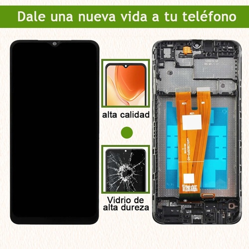 Para Samsung A04 Sm-a045f Pantalla Táctil Lcd Con Marco