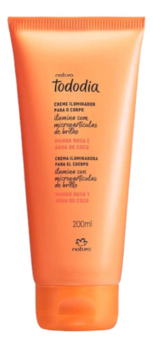 Natura Tododia Crema Iluminadora Mango Rosa Y Agua De Coco