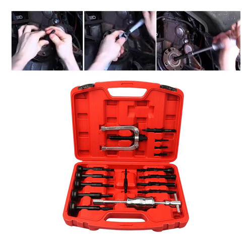 Kit De Extractor De Cojinetes Internos De Agujero Ciego,