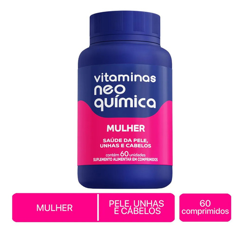 Kit C/ 2 Vitamina Neo Quimica A-z Mulher 60 Comprimidos