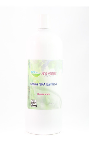 Crema Corporal Humectante De Spa Bamboo. 1 L