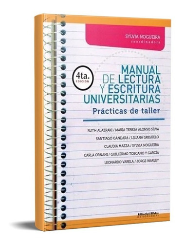 Imagen 1 de 1 de Manual De Lectura Y Escritura Universitarias Nogueira (bi)