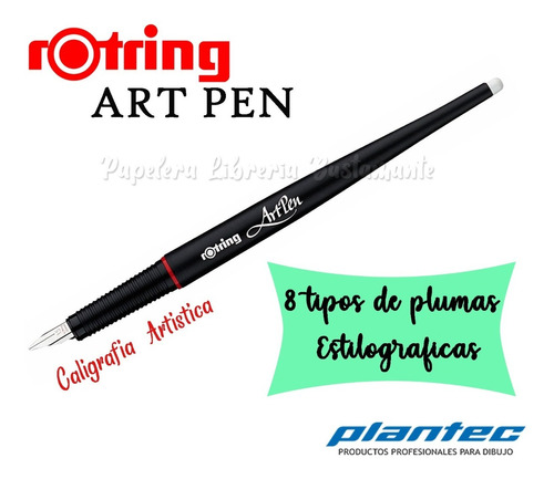 Rotring Art Pen 8 Tipos D Plumas Caligrafía Artística Dibujo
