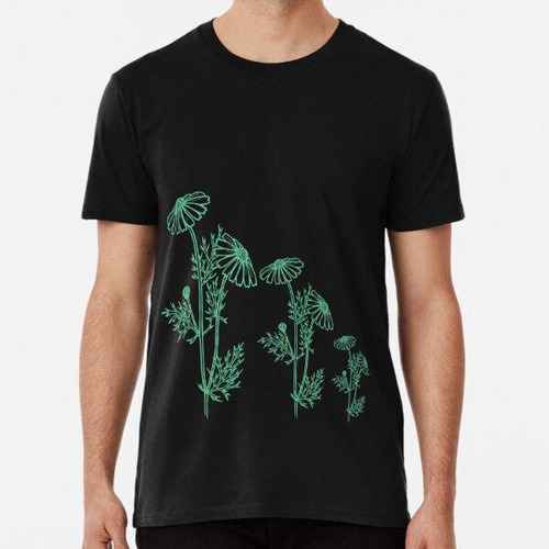 Remera Flores Verdes, Flores De Primavera Hipster Minimalist