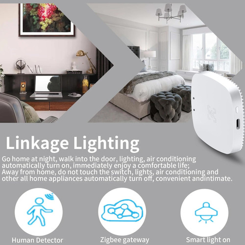 Sensor Presencia Movimiento Humana Techo Radar 24g Zigbee