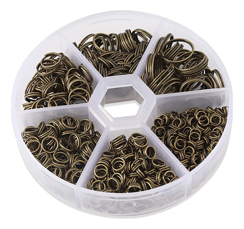 Kit De Anillos De Llavero Anillos Divididos Conectores