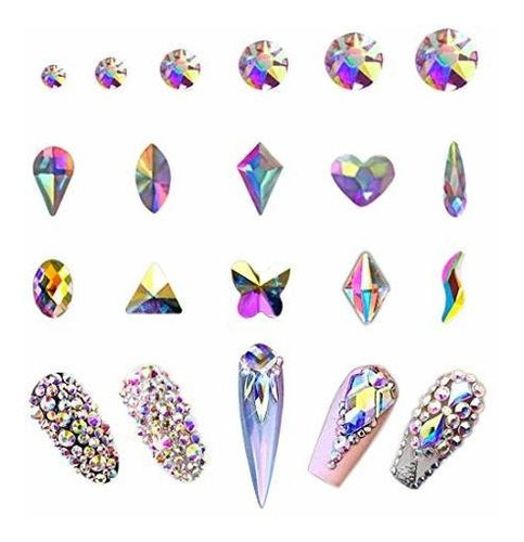 Vidriantes - Diamantes De Imitación De Cristal Ab 100 + 1728