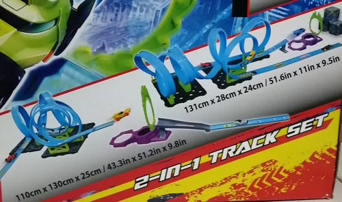 Juego De Pista De Autos Cyber Racers 2 En 1 Maisto