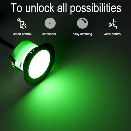 Kit De Luces Led Para Cubierta De Bajo Voltaje Impermeable I