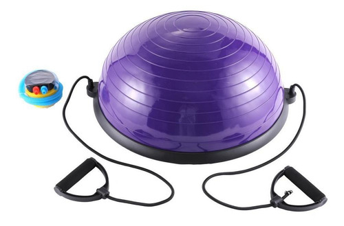 Meia Bola Roxo Pilates E Yoga Wct Fitness Funcional