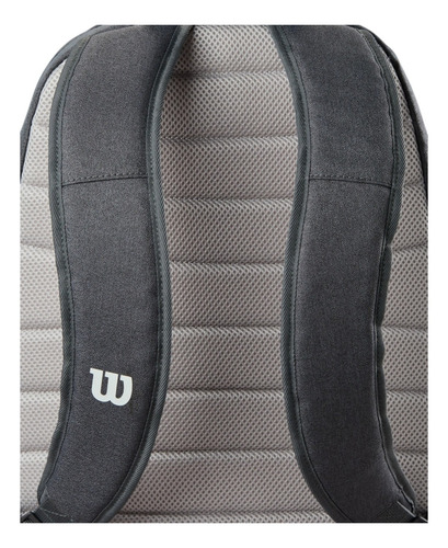 Backpack Wilson Tour Negra 2025 2 Raquetas Color Negro