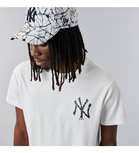 Polera Mlb Seasonal Infill Tee Neyyan  Whiblk New Era