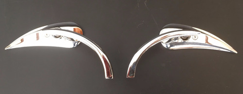 Espejos Chrome Rad Para Harley Y Japonesas