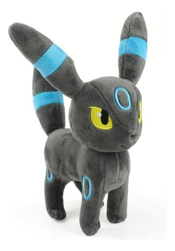 Peluche De Felpa Umbreon Shiny Pokémon 23 Cm