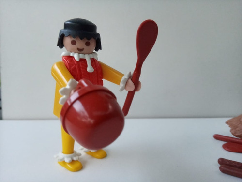 Muñeco Playmobil Cacique, Retro, Vintage, 1974