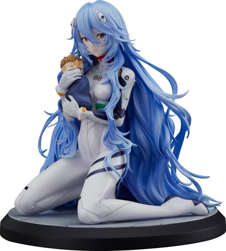 Figura Evangelion Rei Ayanami Long Hair Ver Good Smile 16cm