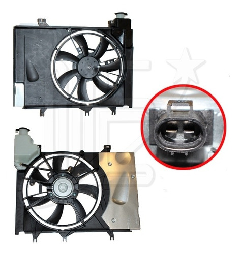 Electroventilador Toyota Etios 2013 - 2015