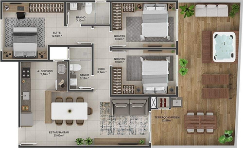 Imagem 23 de 30 de Apartamento À Venda No Bairro Ingleses Do Rio Vermelho - Florianópolis/sc - O-25503-42073