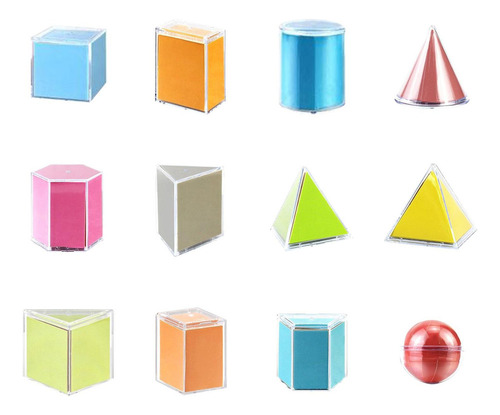 Shape Games Figures In 3d For 12 Geometries