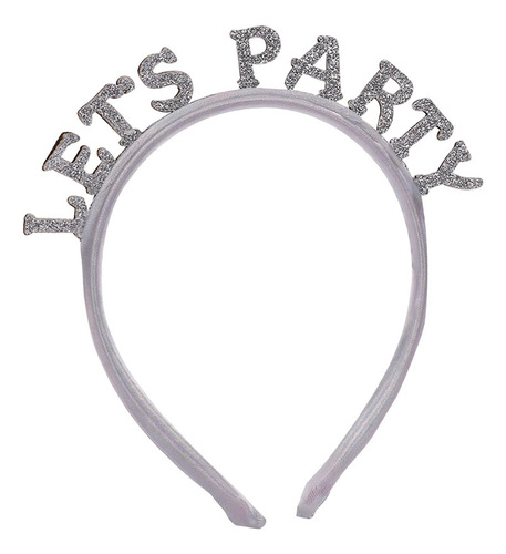 2 Diadema De Año Nuevo Con Lentejuelas, Aro Para El Pelo