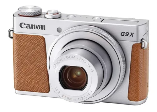 Canon Powershot G9x Mark Ii Silver Cámara Digital Accesorios
