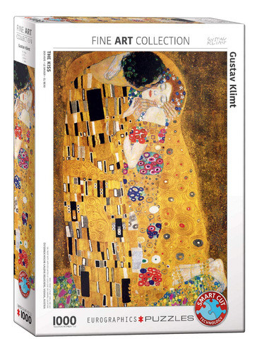 Gustav Klimt The Kiss Puzzle 1000 Piezas De Eurographics