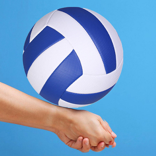 Bola De Vôlei Jogo De Praia Granulado Azul Branco