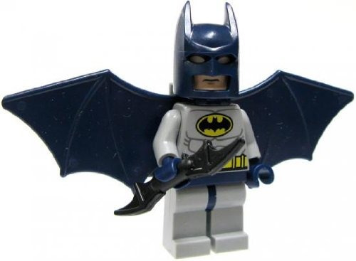 Batman - Lego Batman Minifigure (traje Azul) Con El Planeado