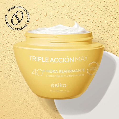 Crema Multibeneficios Triple Accion Max 40+ Años Esika 200g