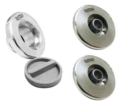 Dispositivo Aspiração 50mm E 2 Dispositivo Retorno Sodramar